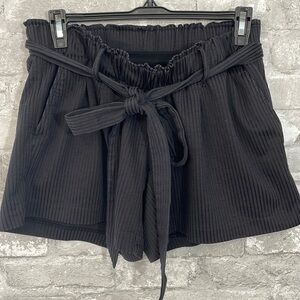 A:Glow Maternity Ribbed Shorts